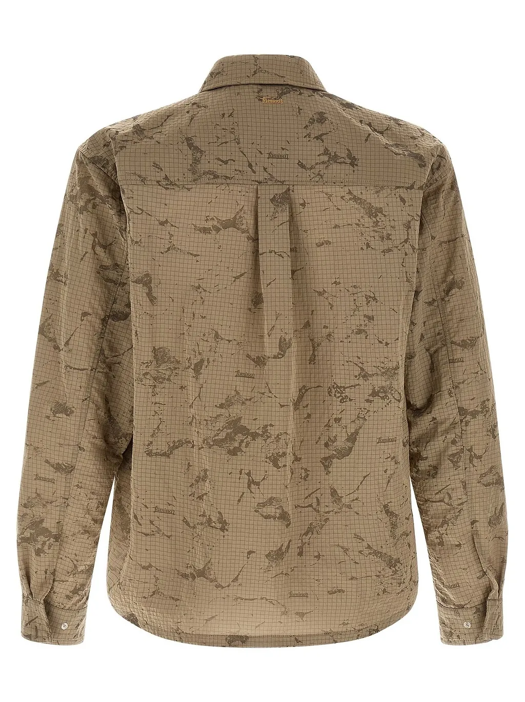 Laminar Ripstop Pattern Overshirt