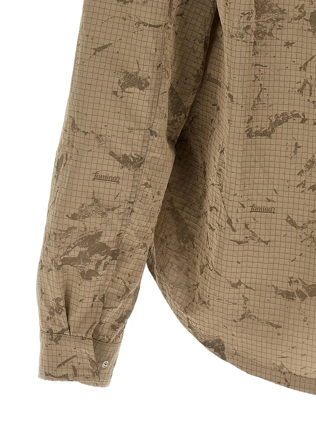 Laminar Ripstop Pattern Overshirt
