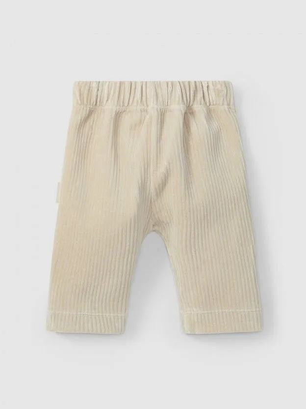 Laranjinha Corduroy Elastic-Waist Pants