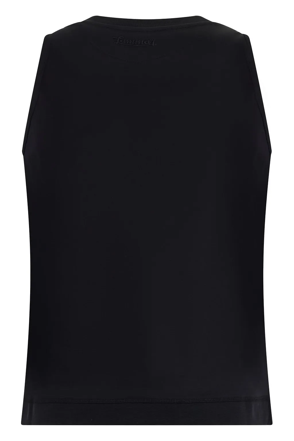 Sleeveless Crew-Neck Top