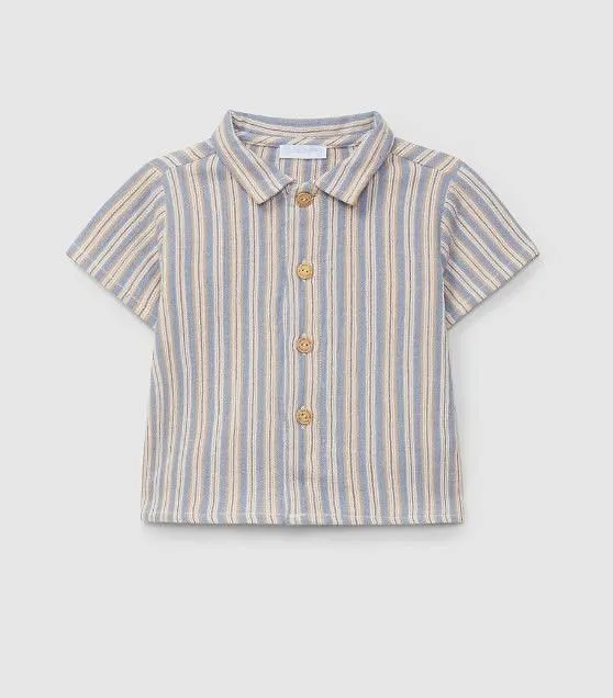 Striped Short-Sleeve Shirts