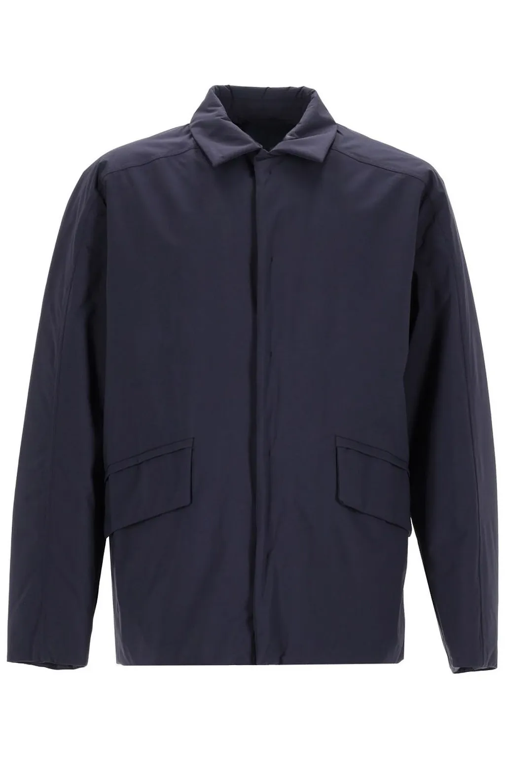 Laminar Zip-Front Collared Jacket