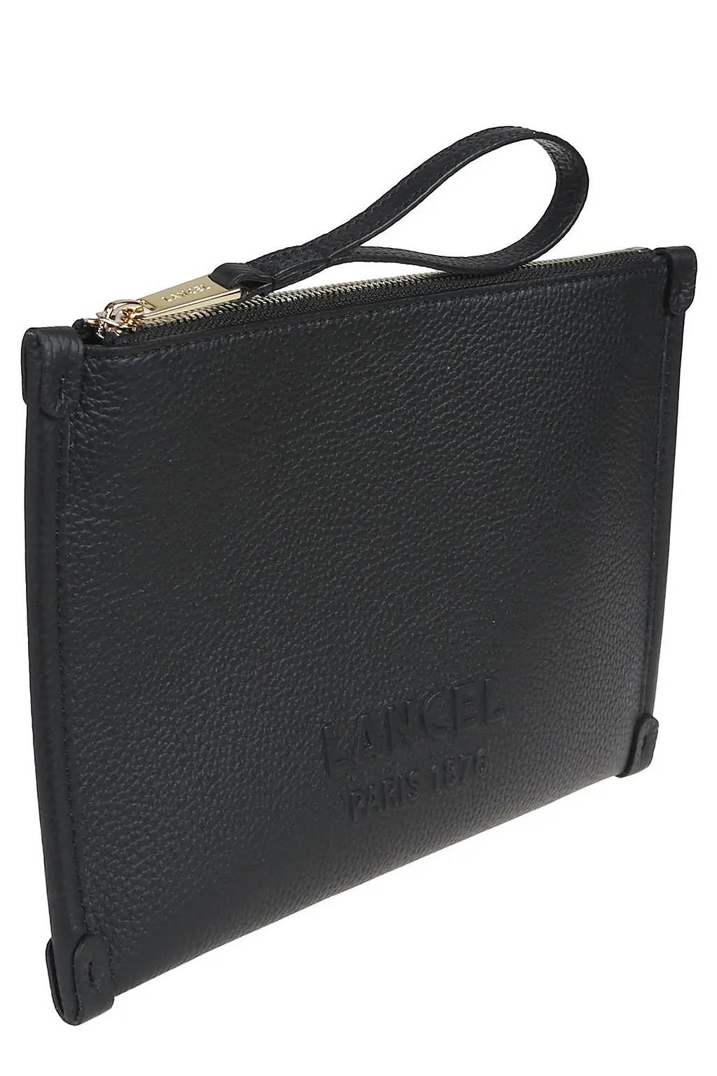 Lancel Jour S Zip Wristlet Pouch Bag