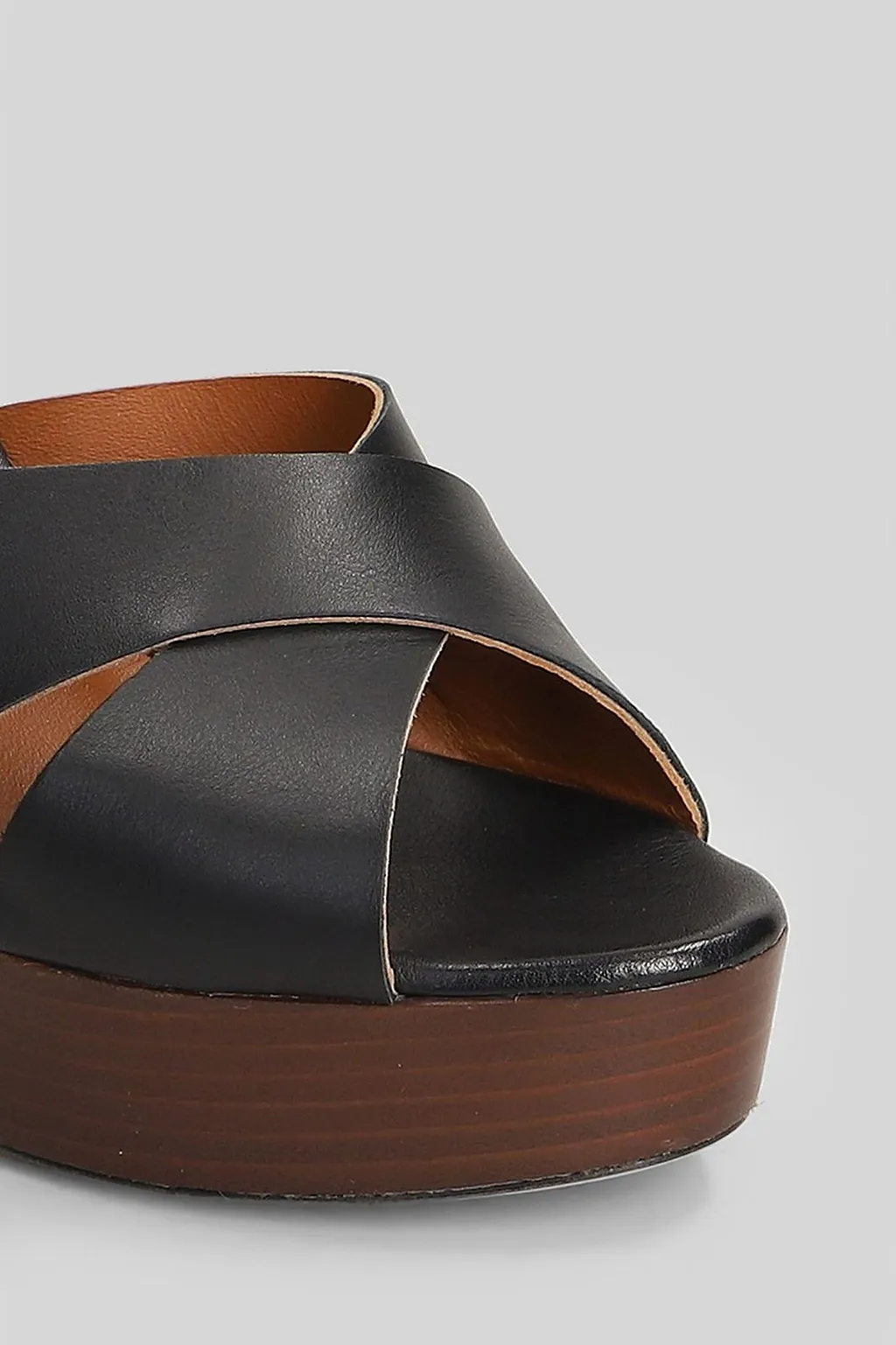 L'arianna Cross-Strap Platform Sandals