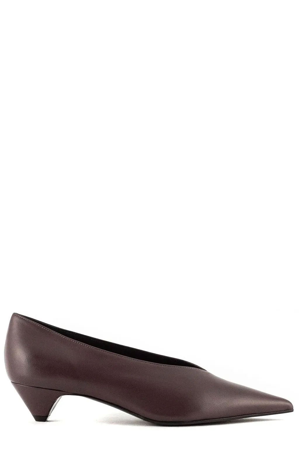 Lella Baldi Pointed Low Heel Pumps