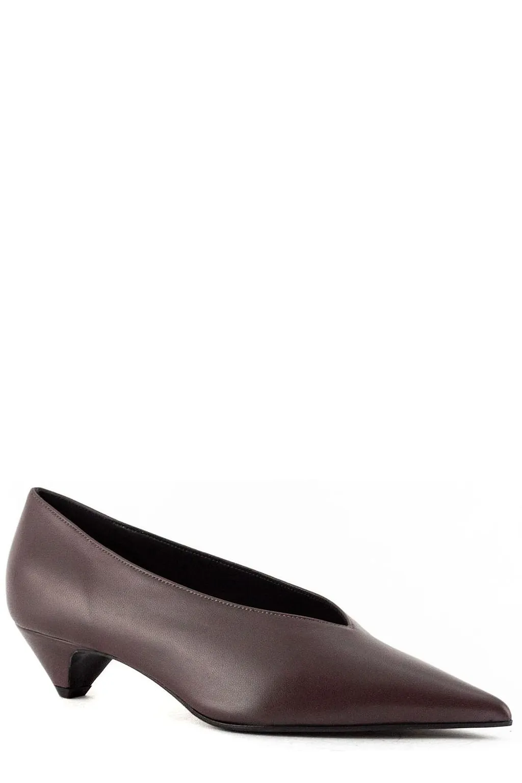 Lella Baldi Pointed Low Heel Pumps