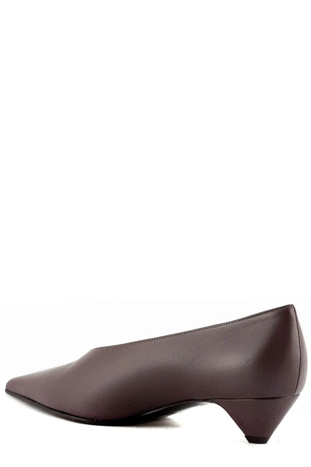 Lella Baldi Pointed Low Heel Pumps