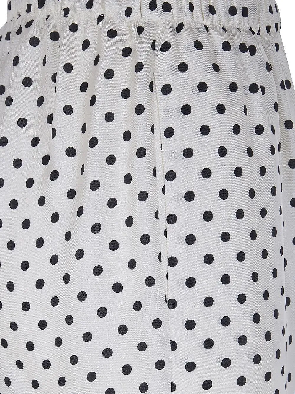 Laura Urbinati Polka Dot Elastic Waist Pants