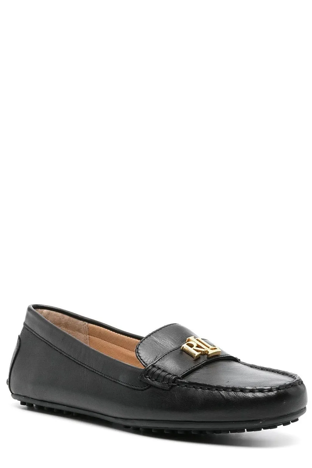 Lauren Ralph Lauren Barnsbury Driver Logo Plaque Loafers