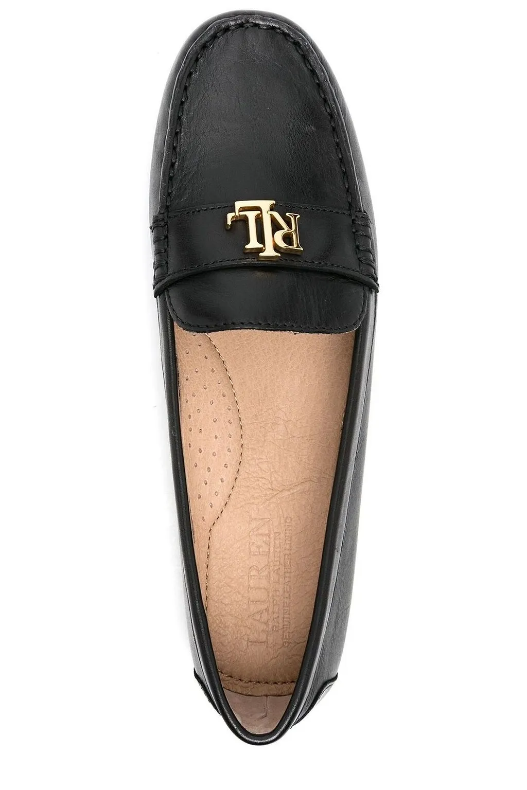 Lauren Ralph Lauren Barnsbury Driver Logo Plaque Loafers