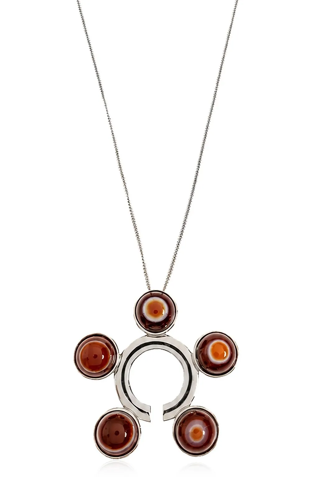 Lemaire Circular Multi-Disc Pendant Necklace