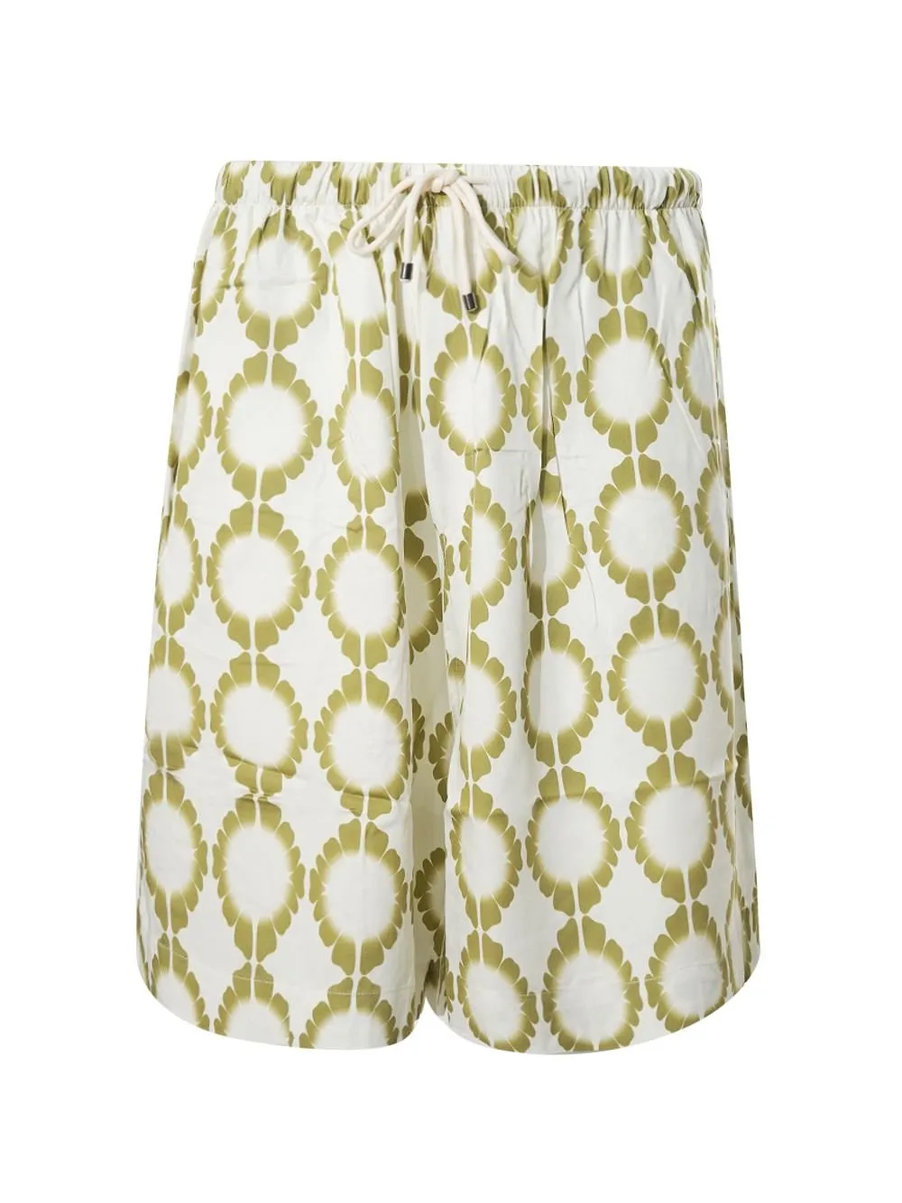Laneus Printed Drawstring Shorts