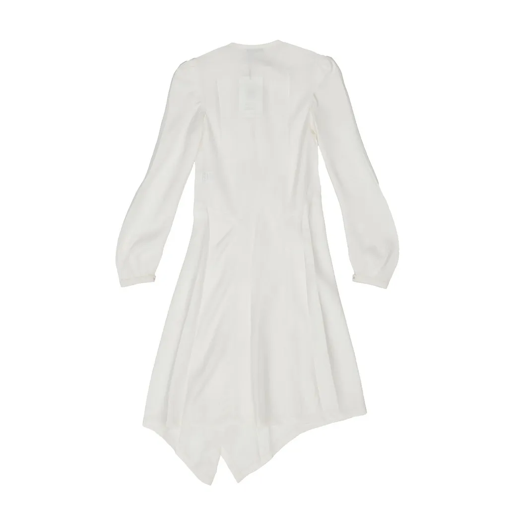 Lemaire Long-Sleeved Creased Bias Dress