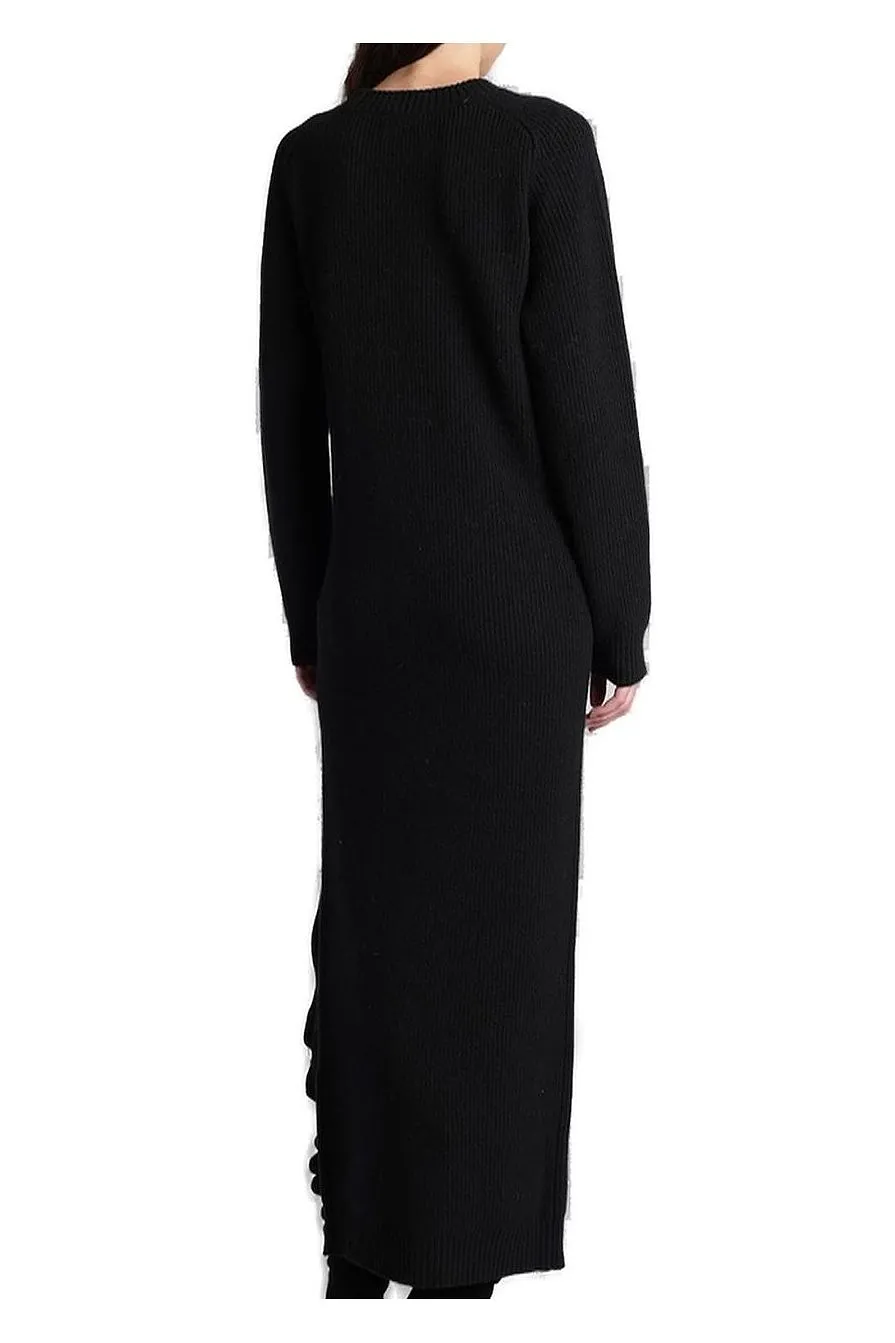 Laneus Slit Knit Dress