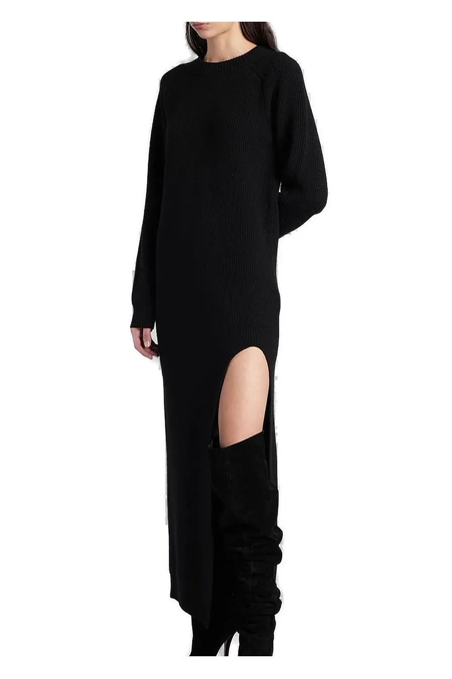 Laneus Slit Knit Dress