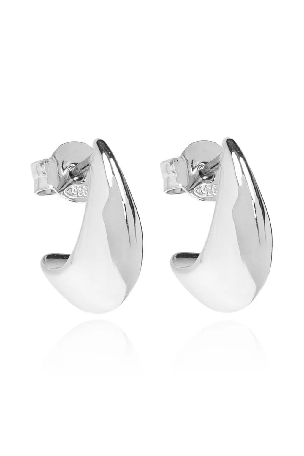 Lemaire Micro Drop Small Hoop Earrings