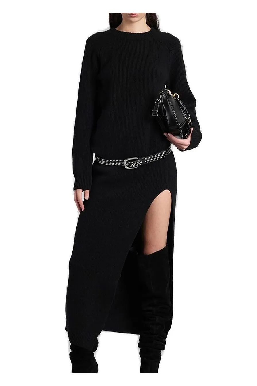 Laneus Slit Knit Dress