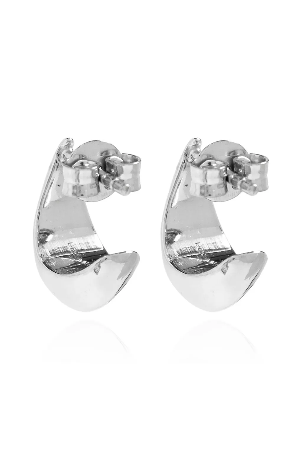 Lemaire Micro Drop Small Hoop Earrings