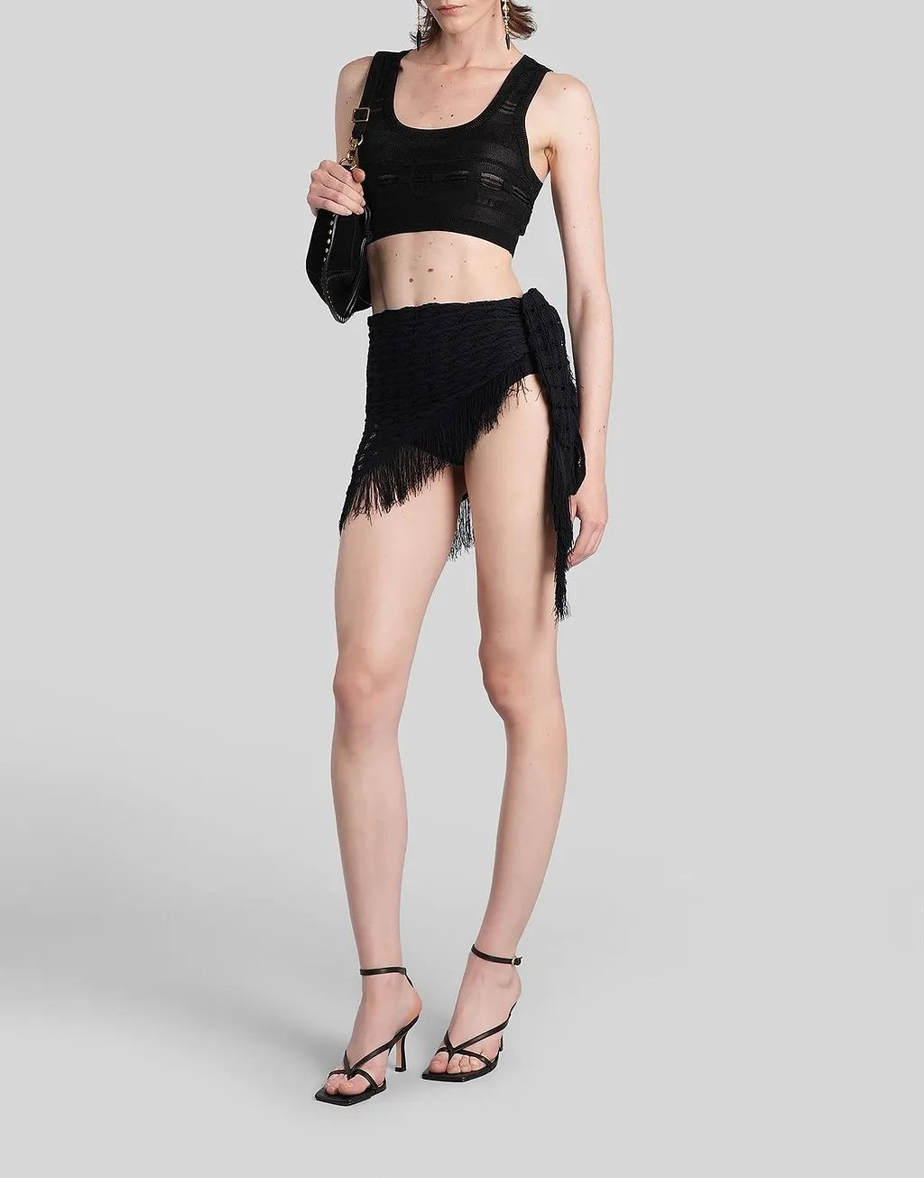 Laneus Sleeveless Knitted Tank Top
