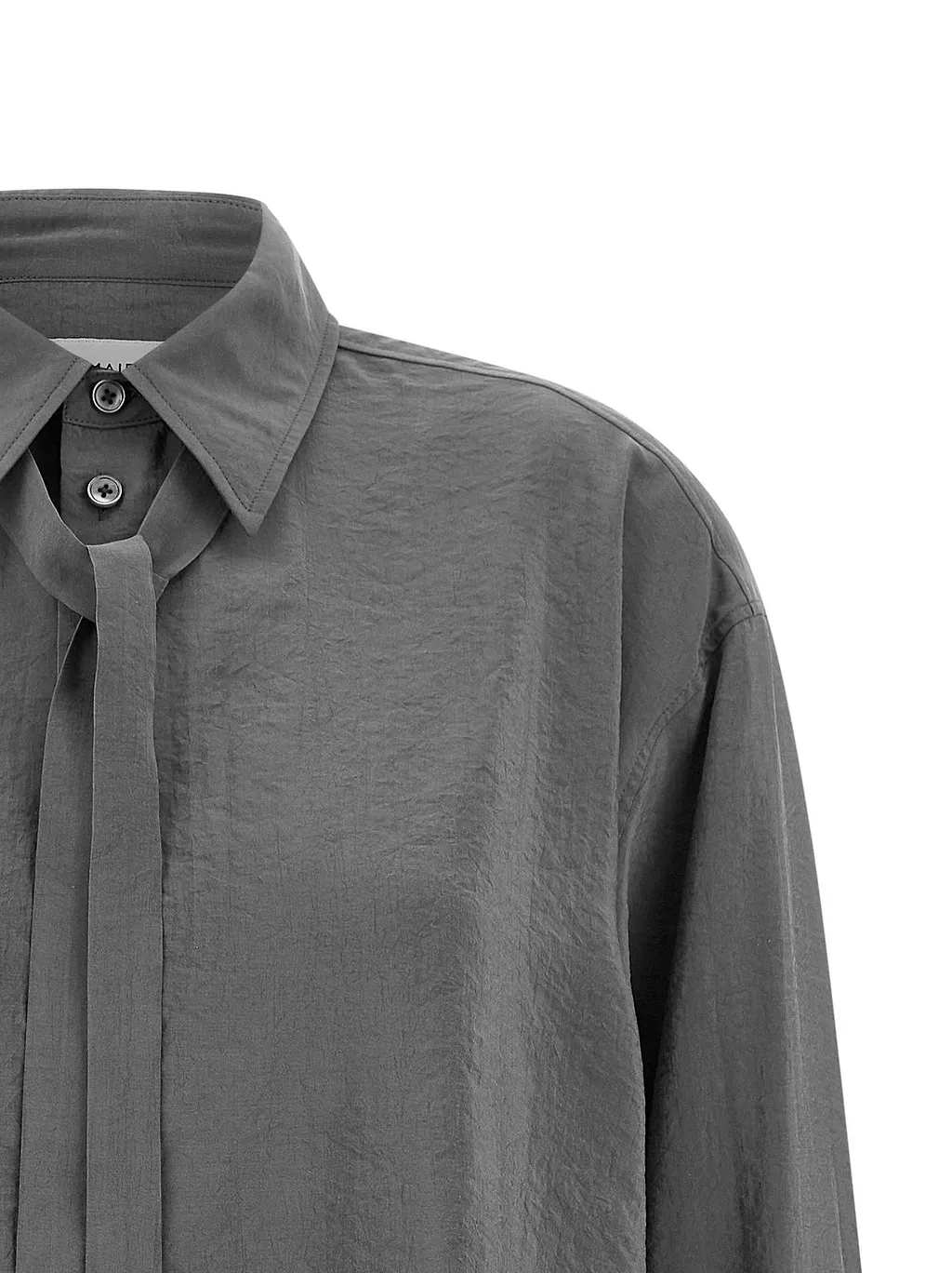 Lemaire Pleated Buttoned Shirt