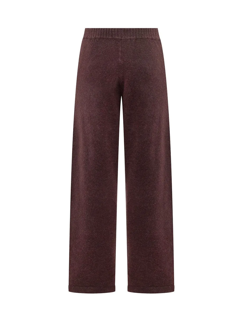 Laneus Wide-Leg Knitted Trousers