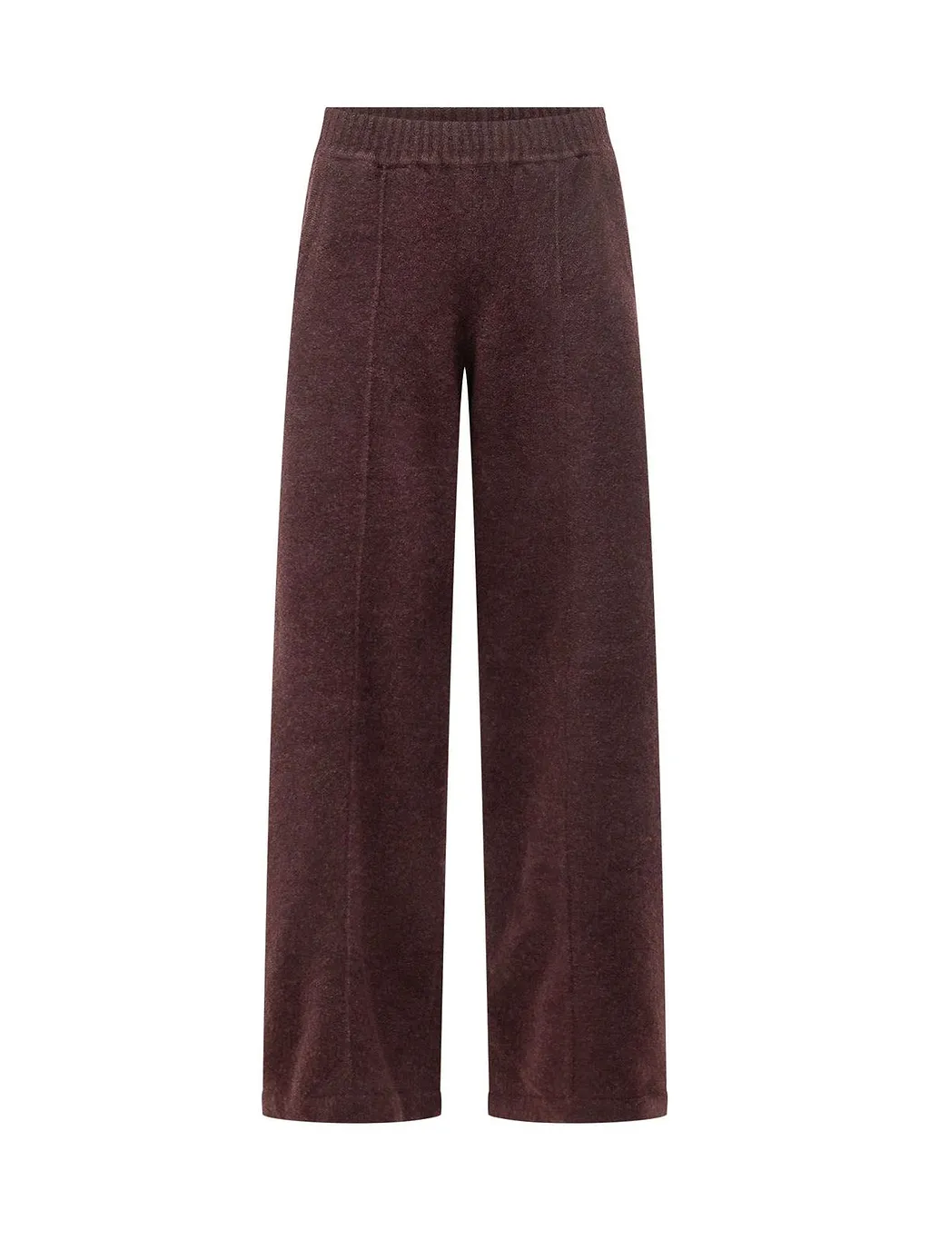 Laneus Wide-Leg Knitted Trousers