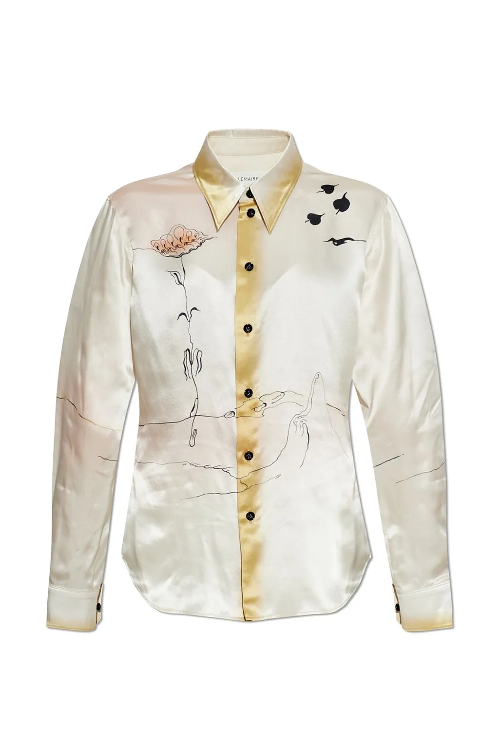 Lemaire Printed Panel Shirt