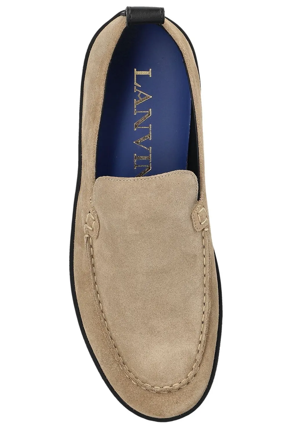Lanvin Contrast-Sole Loafers