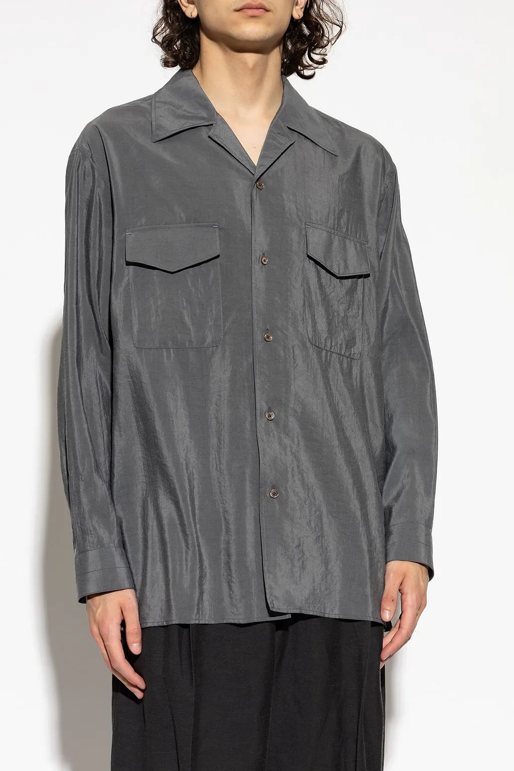Lemaire Textured Pocket Shirt