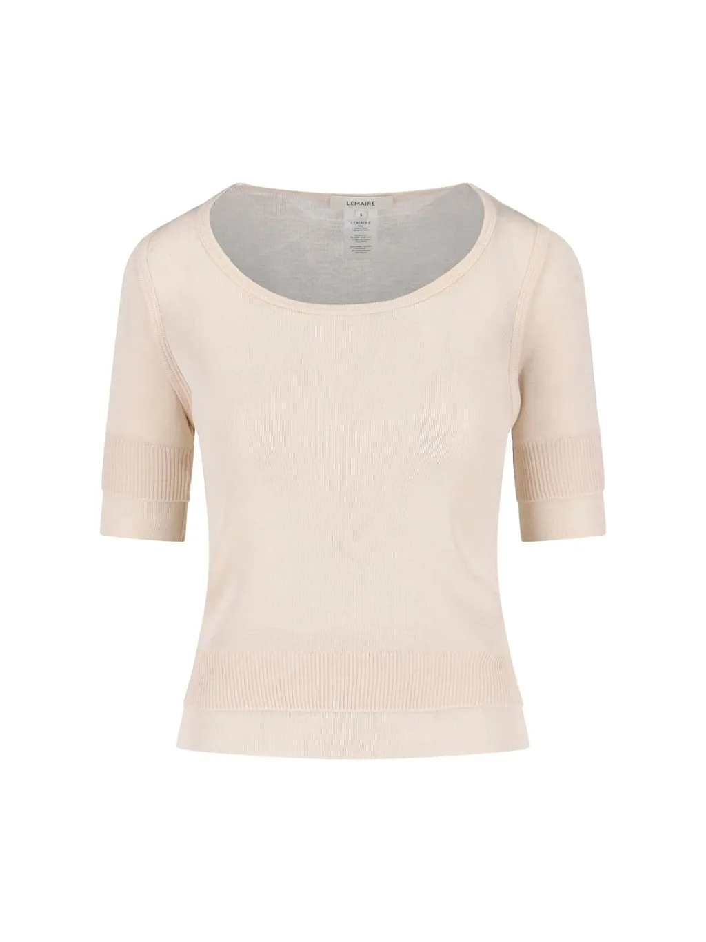 Lemaire Trompe L'oeil Ribbed Top