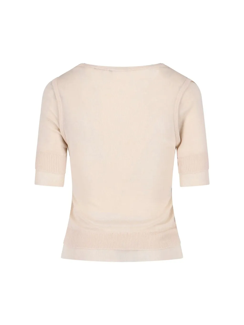 Lemaire Trompe L'oeil Ribbed Top