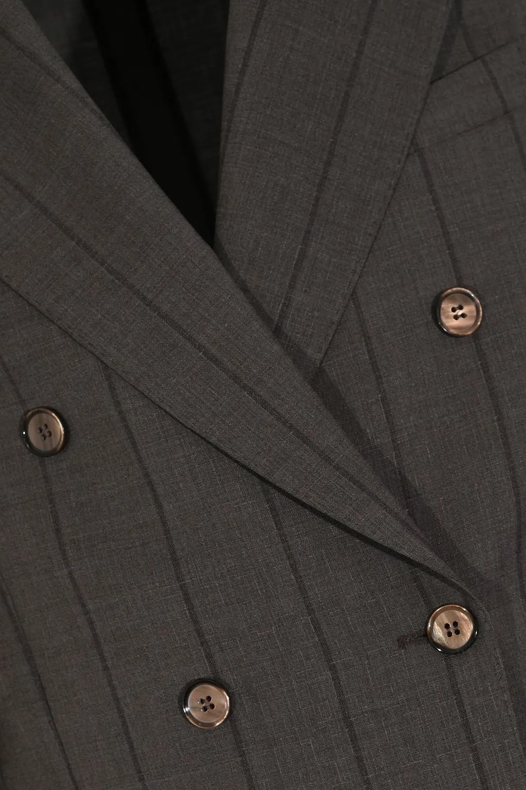 L.B.M. 1911 Double-Breasted Pinstripe Suit