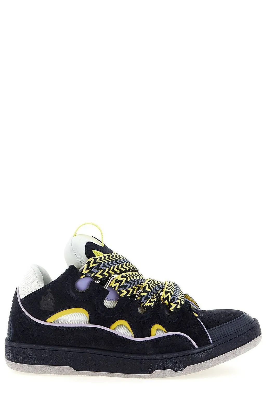 Lanvin Curb Lace-Up Sneakers