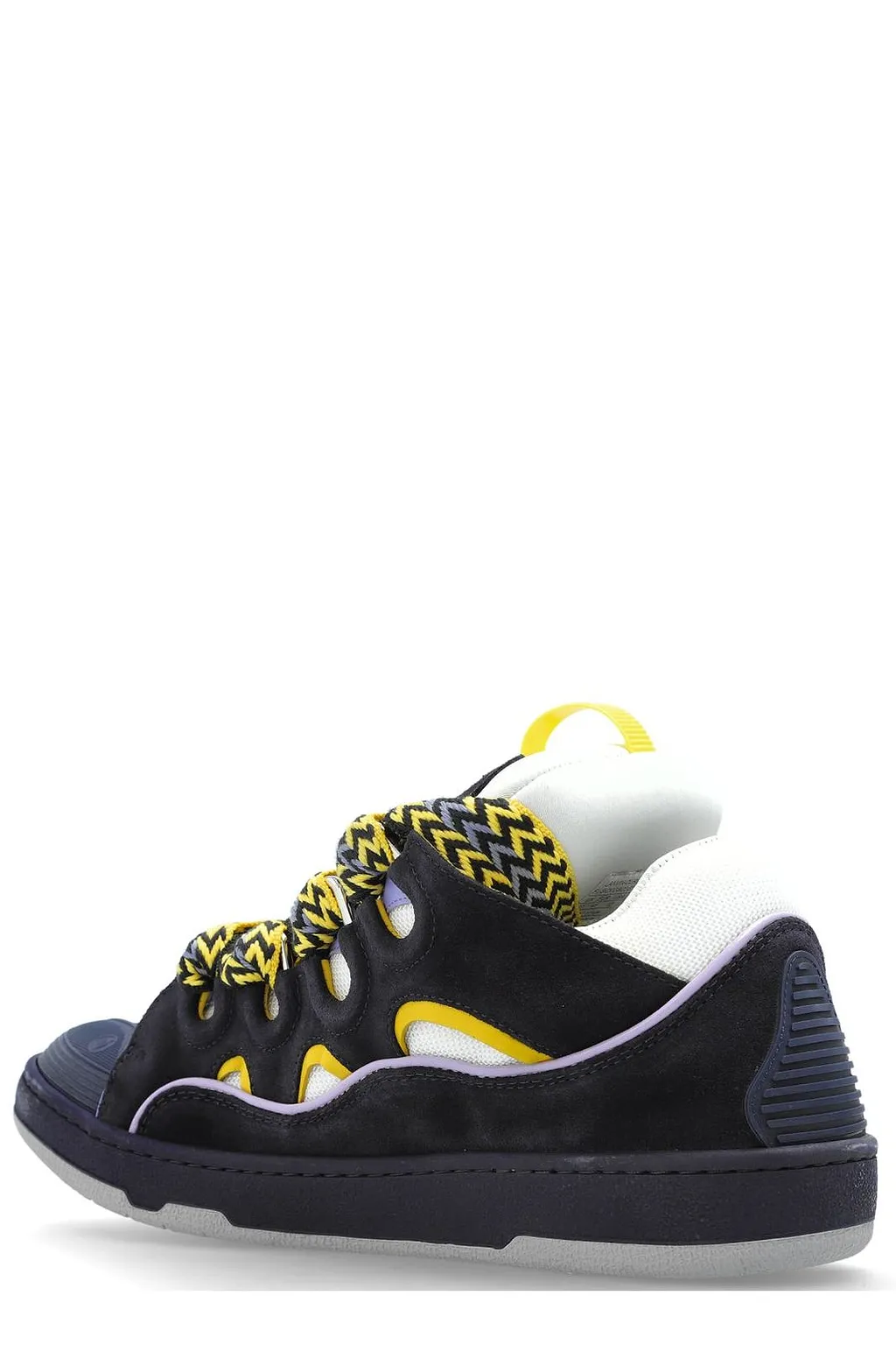 Lanvin Curb Lace-Up Sneakers