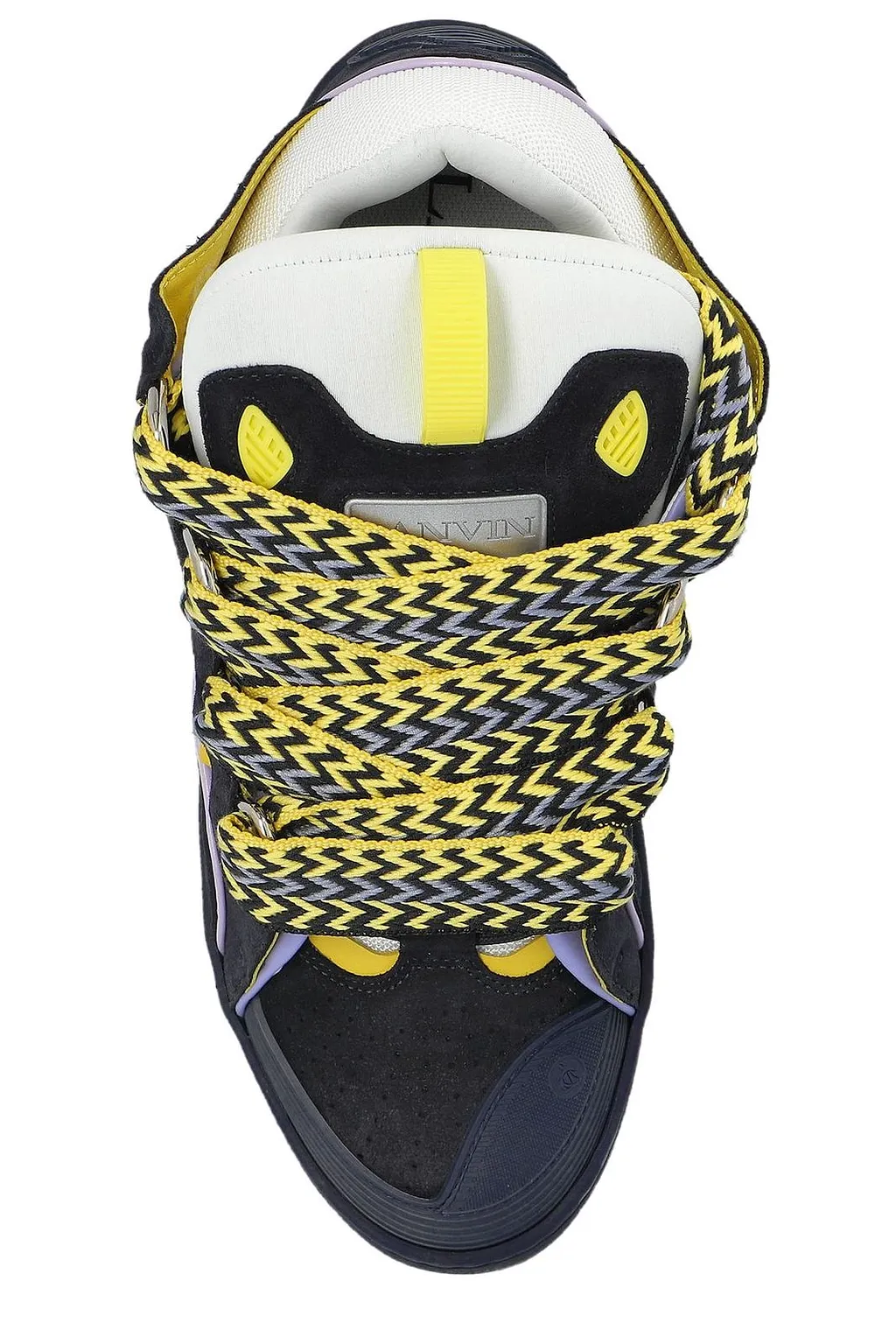 Lanvin Curb Lace-Up Sneakers