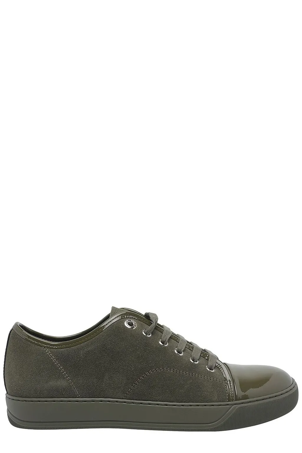 Lanvin Dbb 1 Cap-Toe Low-Top Sneakers