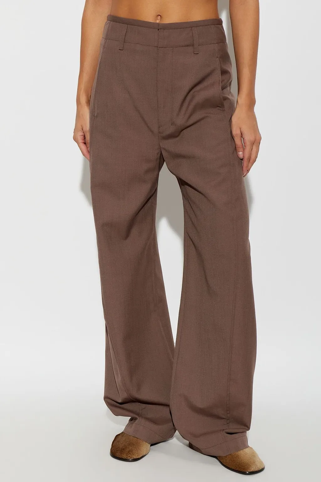 Lemaire Wide Leg Baggy Pants