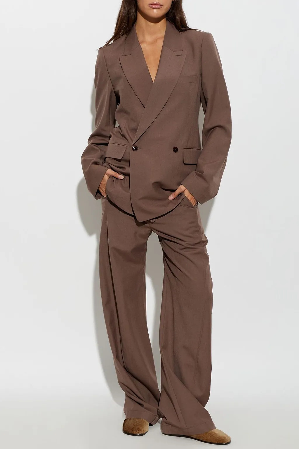 Lemaire Wide Leg Baggy Pants