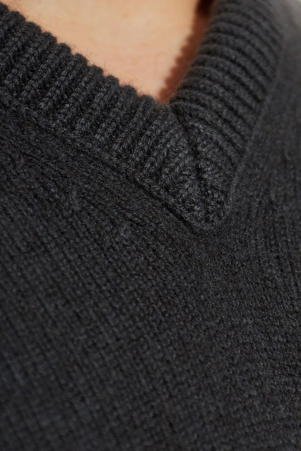 Lemaire V-Neck Knitted Sweater
