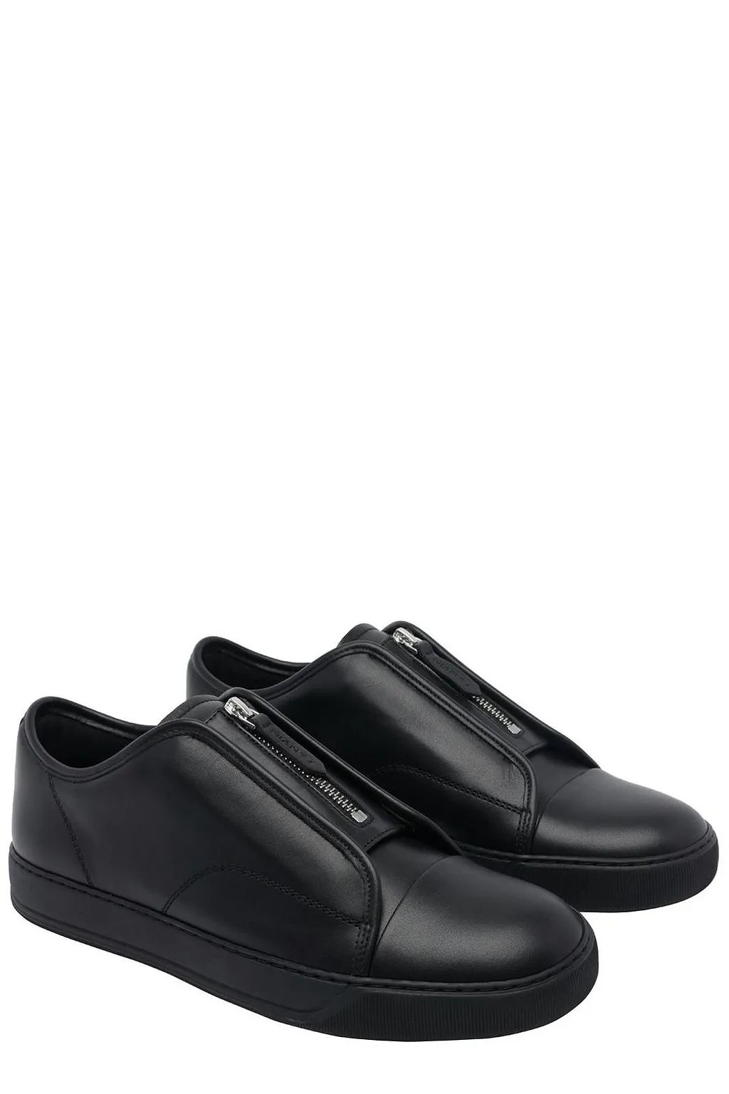 Lanvin Dbb 1 Zip Low-Top Sneakers