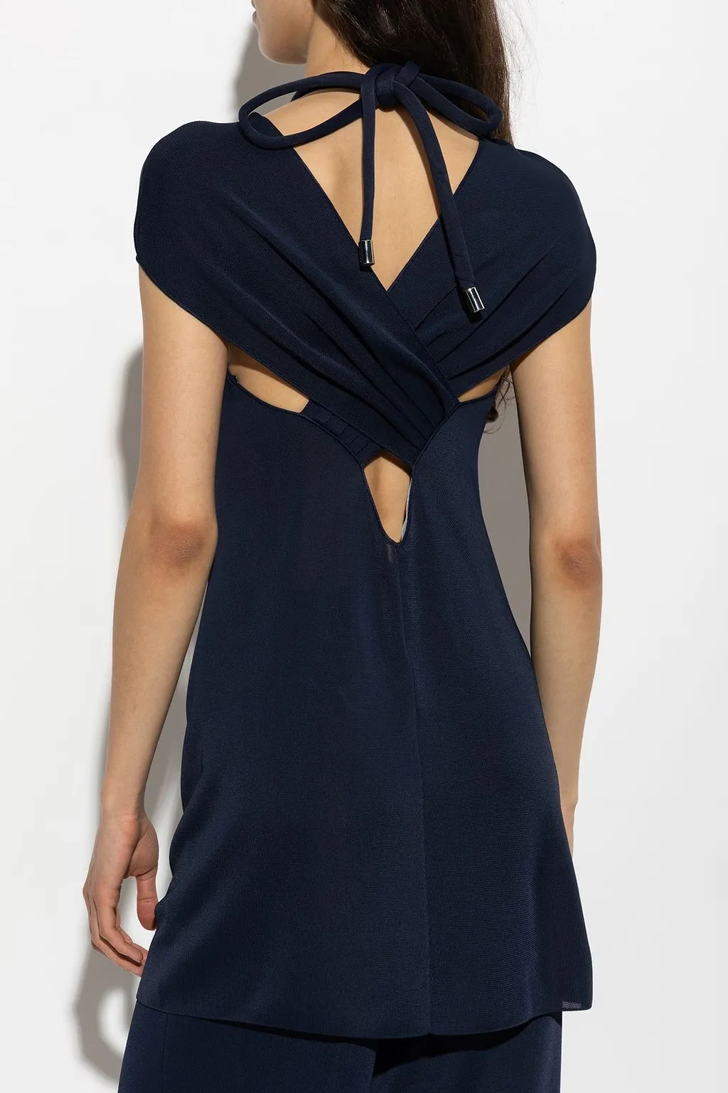 Lanvin Draped Halterneck Top
