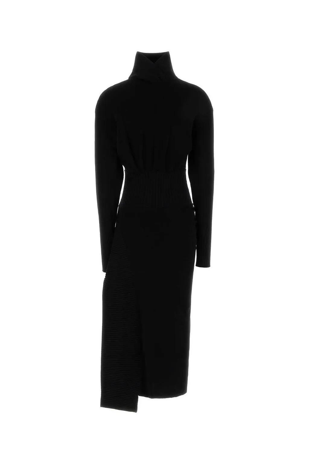 Lanvin Draped Midi Dress