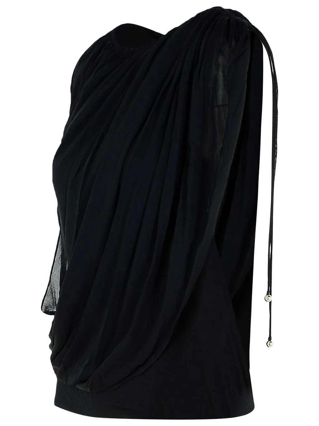 Lanvin Draped Pleated Top