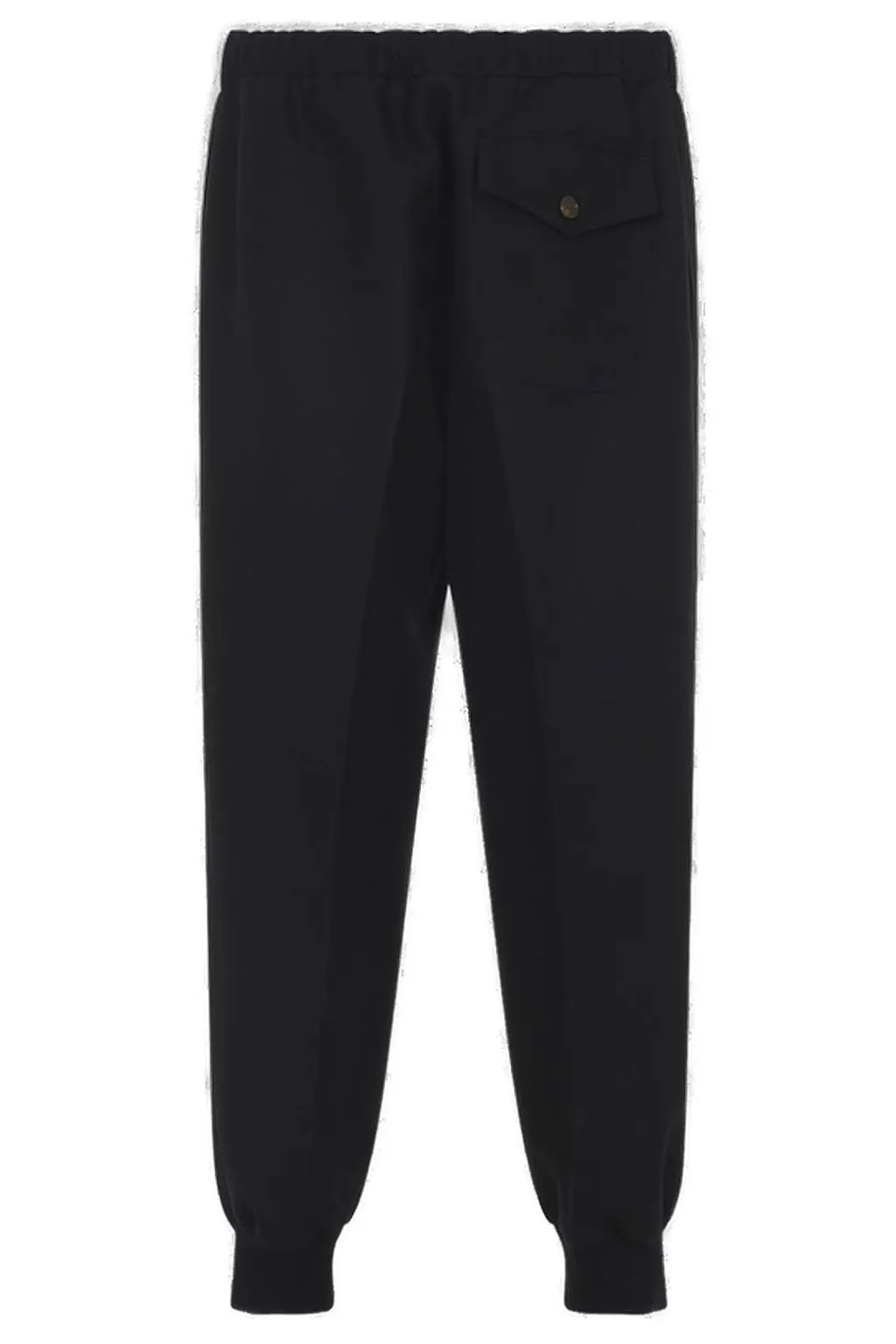 Lanvin Elasticated-Cuff Straight Leg Trousers