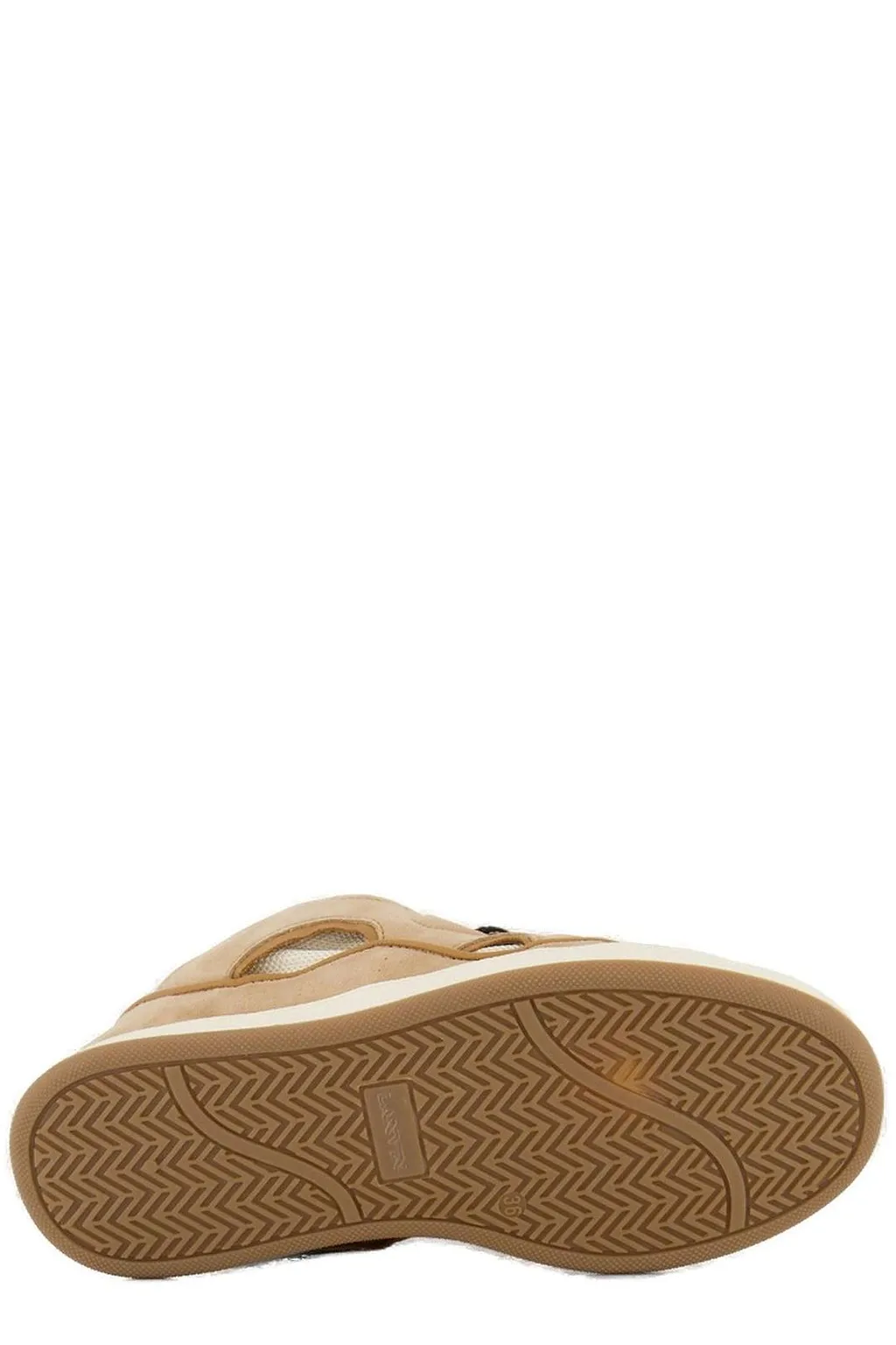 Lanvin Enfant Curb Lace-Up Sneakers