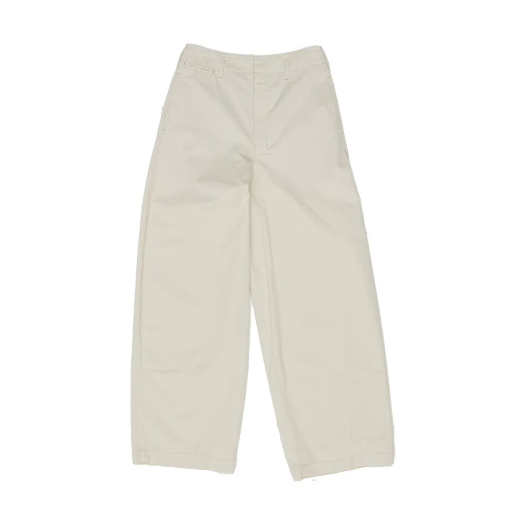 Lemaire Wide Leg Chino Trousers