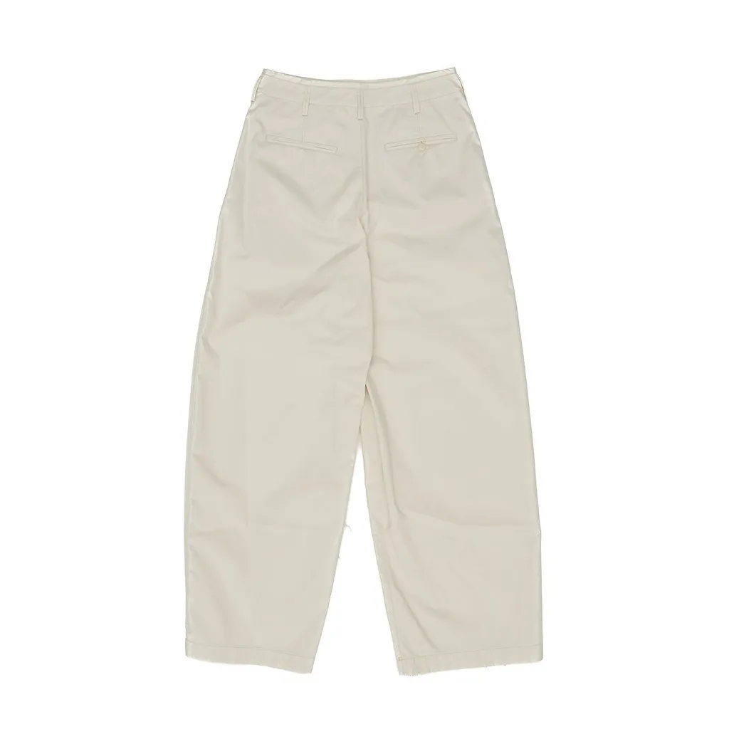 Lemaire Wide Leg Chino Trousers