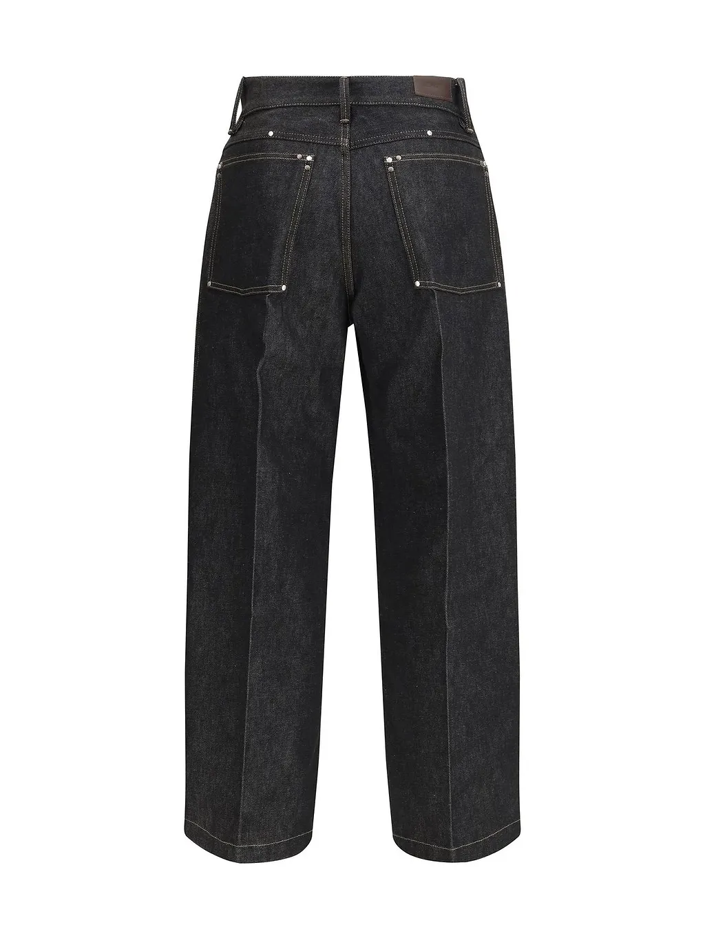 Lemaire Logo Patch Tapered-Leg Jeans