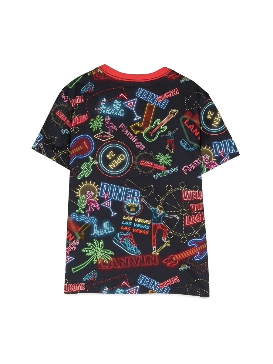 Lanvin Enfant Las Vegas Graphic T-Shirt