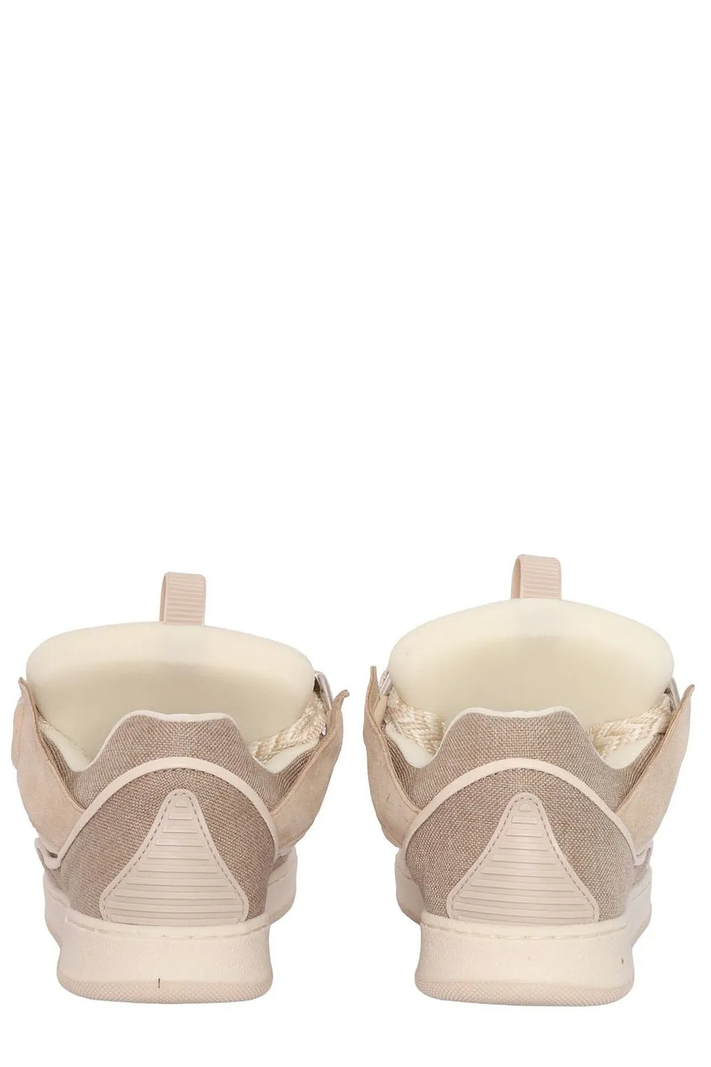 Lanvin Enfant Curb Lace-Up Sneakers